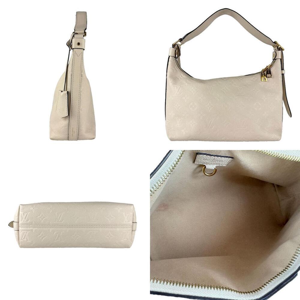Louis Vuitton Sac Empreinte Cream Monogram Sport Bag Shoulder Cream